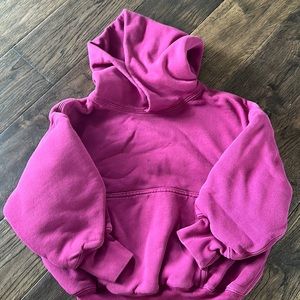 YEEZY YZY Gap Hoodie XS purple Kids double lined minor ink stain